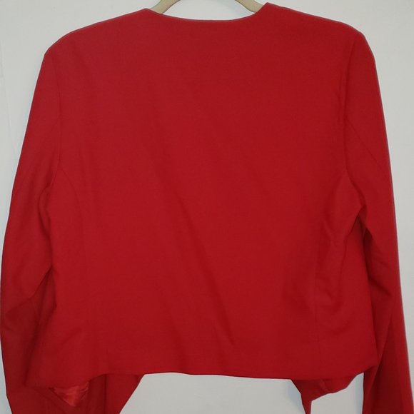 Short Red Blazer - Picture 3 of 3